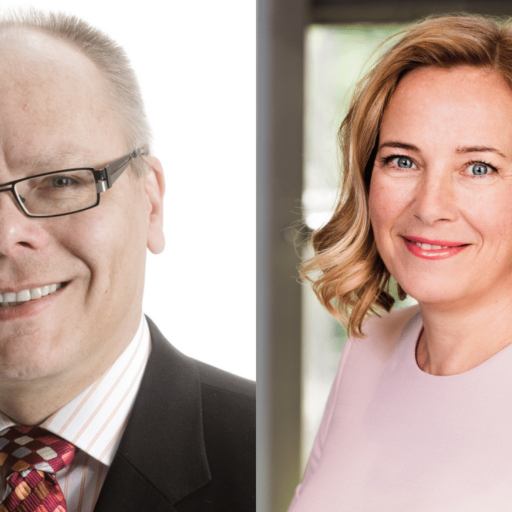 HUSin ex-toimitusjohtaja Juha Tuominen ja Lääketeollisuuden toimitusjohtaja Sanna Lauslahti Aivosäätiön hallitukseen