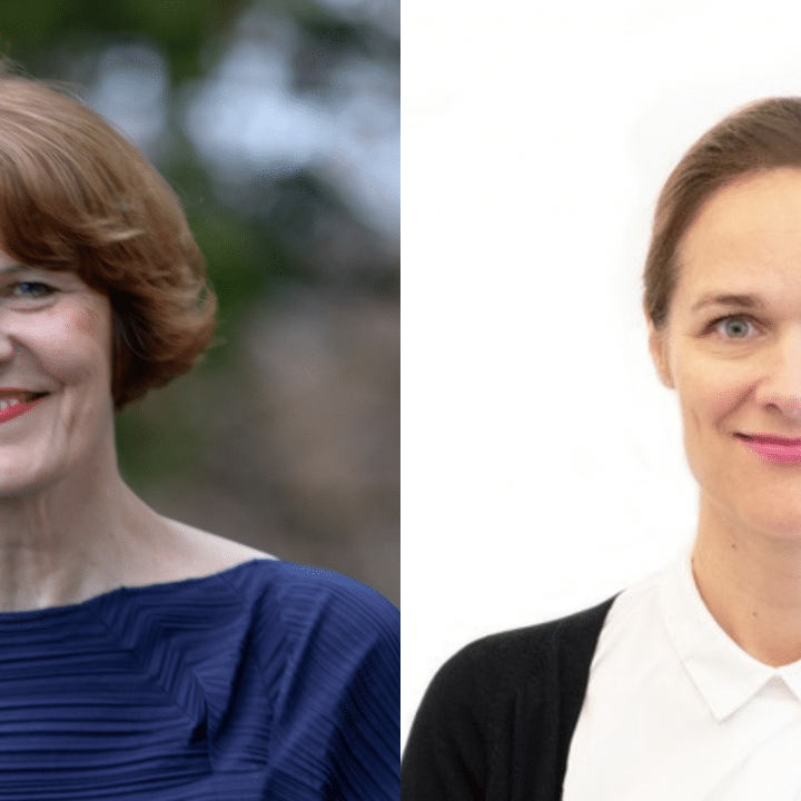 Kuvassa Aivosäätiön uudet hallituksen jäsenet Susanna Miekk-oja ja Laura Seppälä